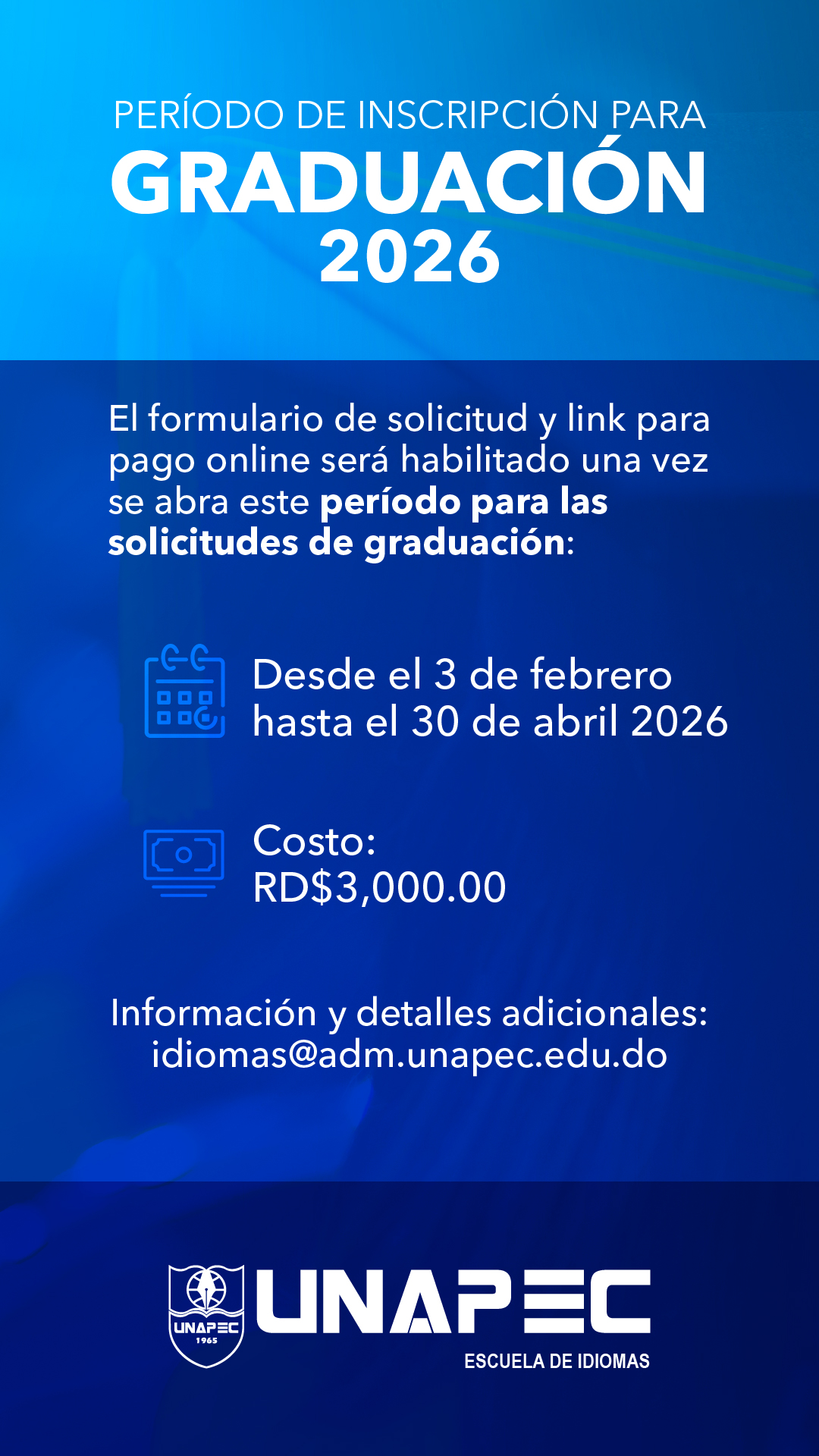 Solicitud de Diplomas y/o Graduación